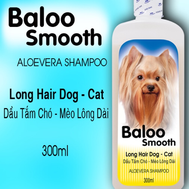 [LXPET] Sữa tắm BALOO SMOOTH dành cho chó lông dài 300ml