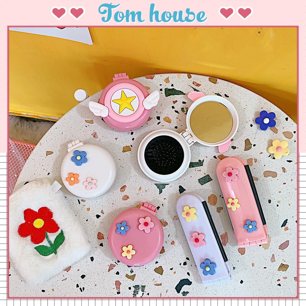 Gương lược massage Tom House gấp gọn bỏ túi dễ thương