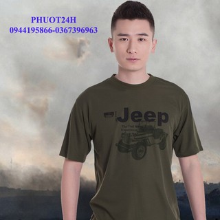 Áo Phông LÍNH JEEP Cộc Tay
