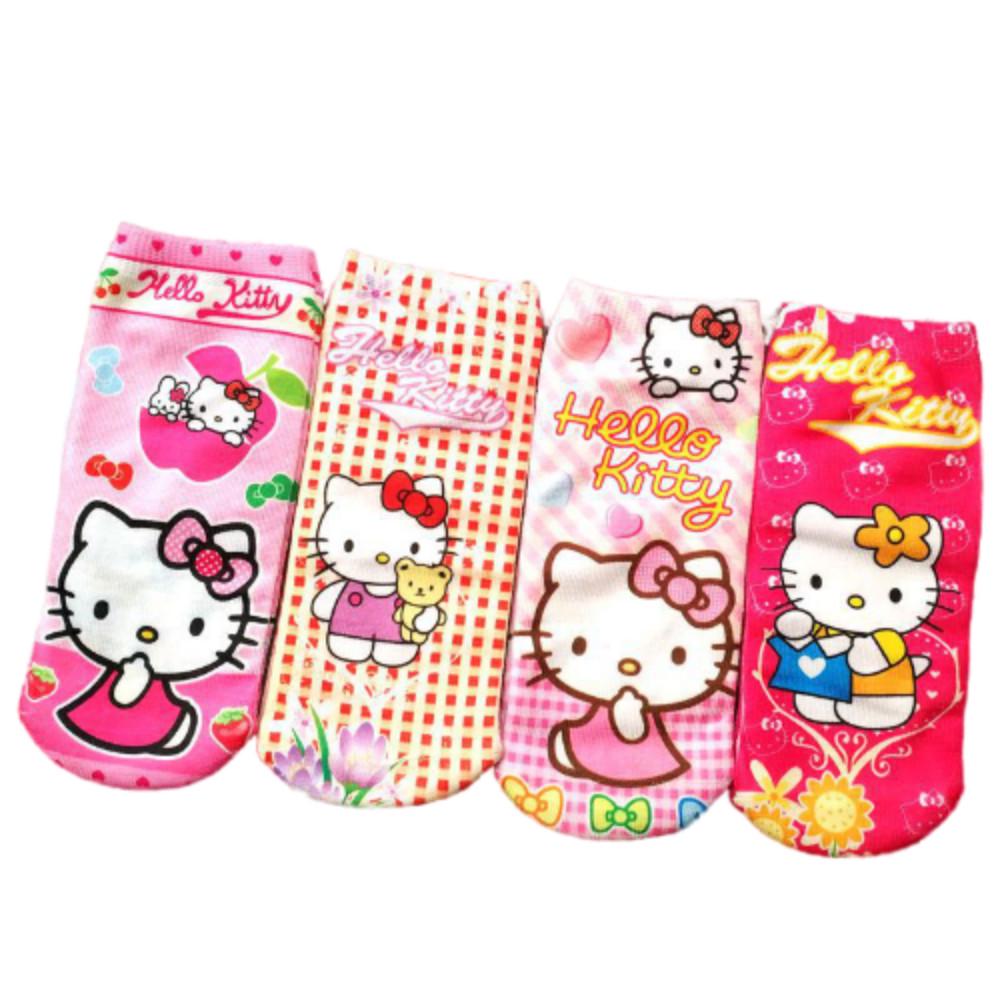 Bộ 4 Đôi Vớ In Hình Công Chúa Frozen Cho Bé Gái Từ 2-5 Tuổi