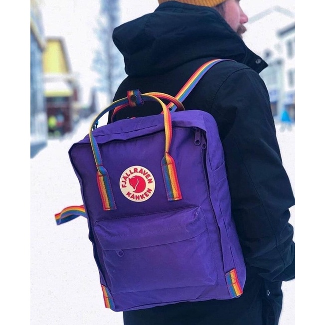 Balo Kanken Classic Purple Rainbow
