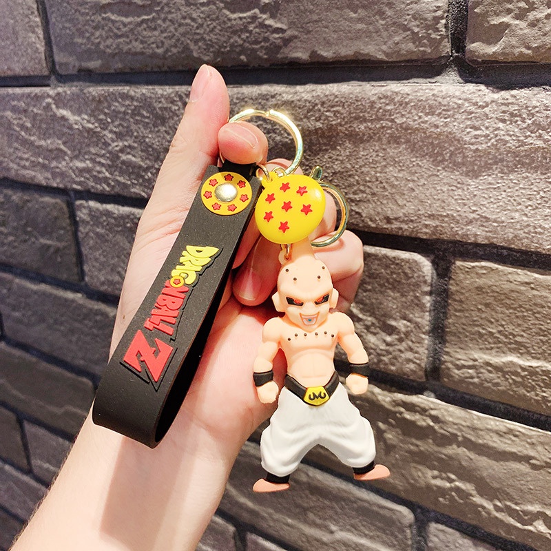 Móc Khóa Nhựa Hình Nhân Vật Goku Trong Phim Hoạt Hình Dragon Ball Dễ Thương