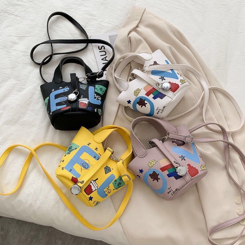 Túi Xách Da PU Đeo Chéo Thời Trang Dành Cho Nữ