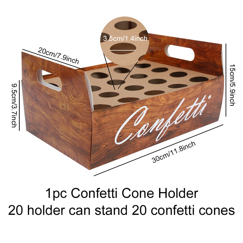 Giá Đỡ Giấy Hình Nón Trang Trí Tiệc Cưới