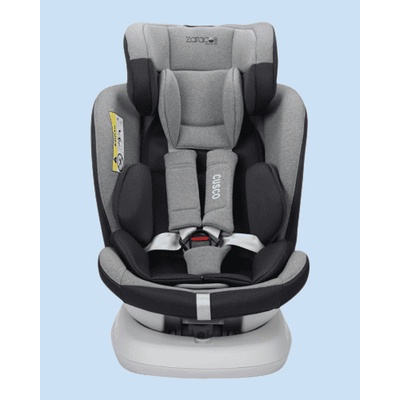 Ghế ngồi ô tô xoay 360 độ cho bé Zaracos Cusco 6406 Isofix Grey – Zaracos Việt Nam