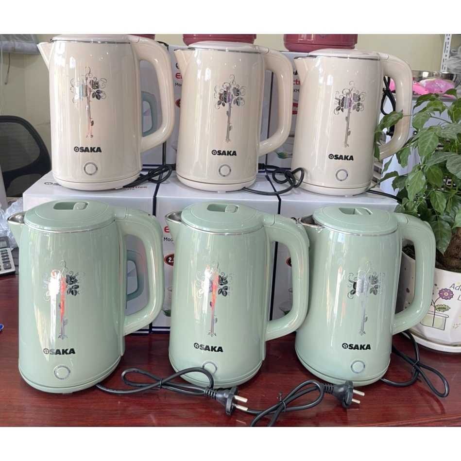 Bình Đun Nước Siêu Tốc OSAKA 2.5L Model KM-118 Hiện Đại Và Trang Nhã