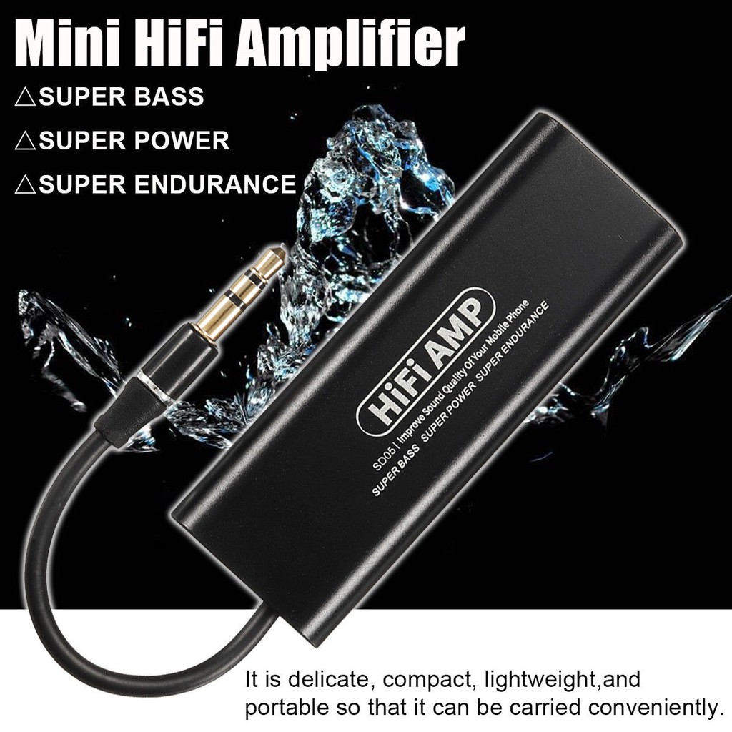 [Mã ELHACE giảm 4% đơn 300K] Ampli cao cấp Super Bass cho điện thoại - Hifi AMP for phone - Hifi Ampli cho điện thoại