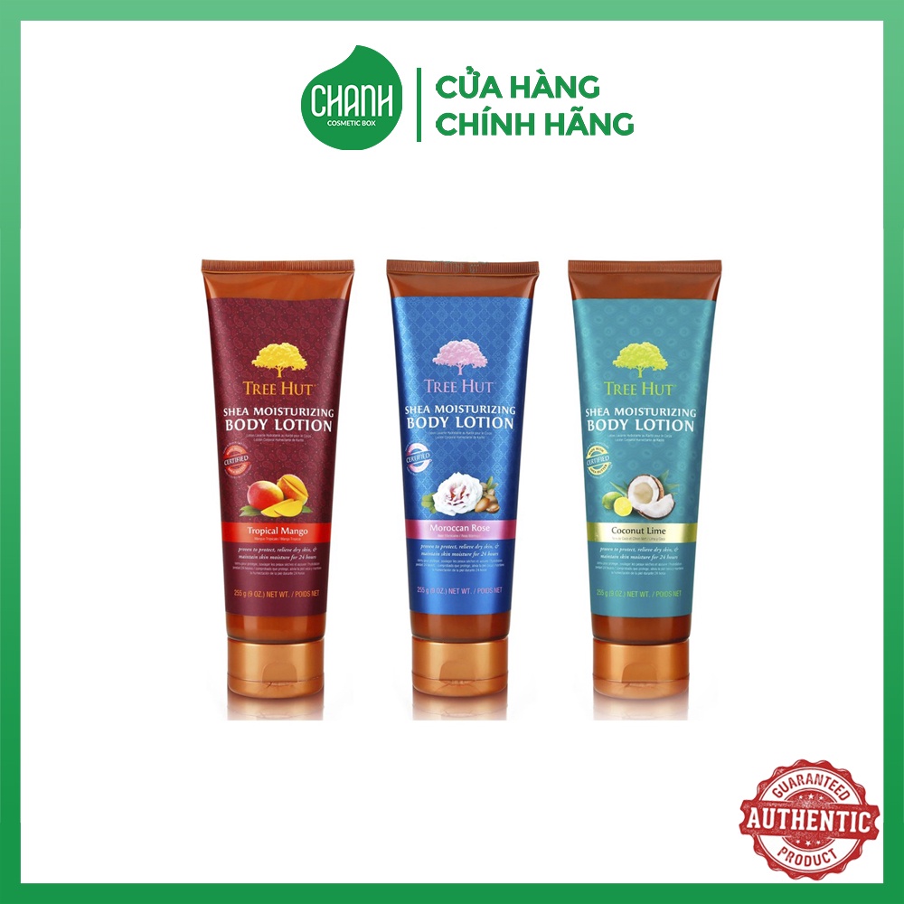 Kem dưỡng thể Tree Hut Shea Moisturizing Body Lotion