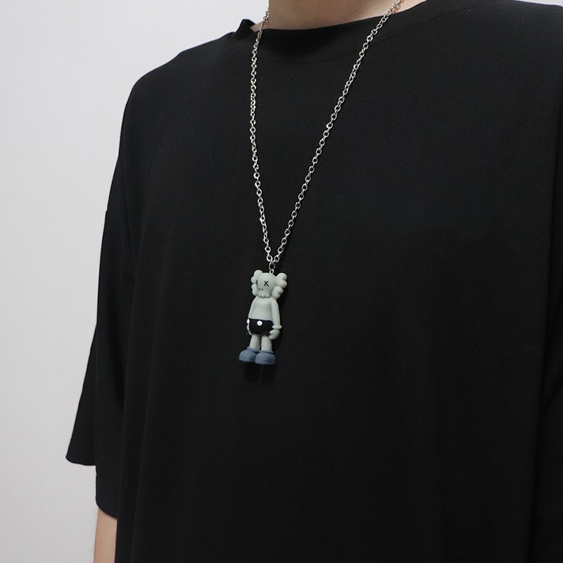 Vòng cổ Dây chuyền Nam nữ Tình nhân Gấu HIPHOPThiểu số Nhựa Không phai màu Trang sức VC-027