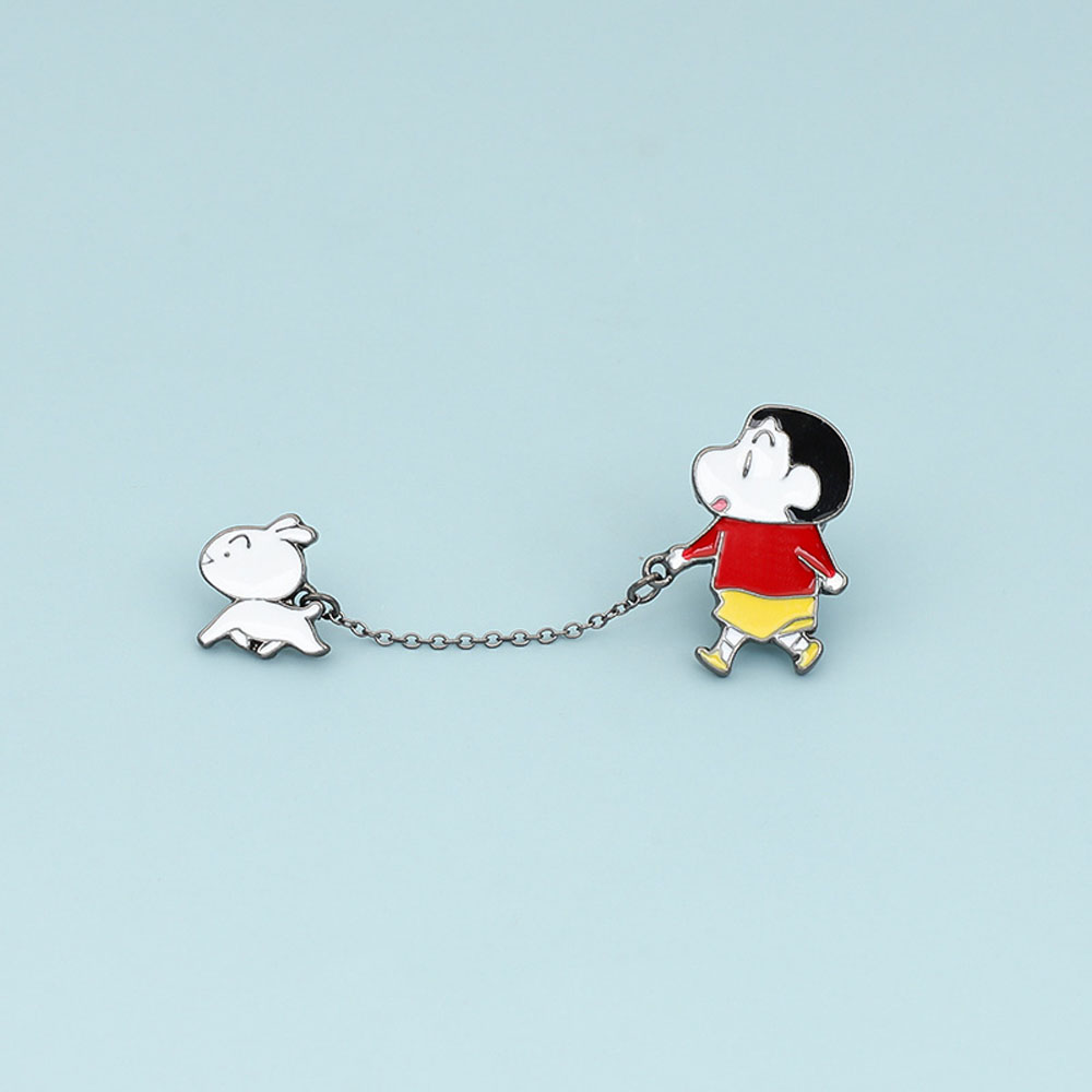 Ghim Cài Áo Hình Nhân Vật Shin-Chan Ngộ Nghĩnh