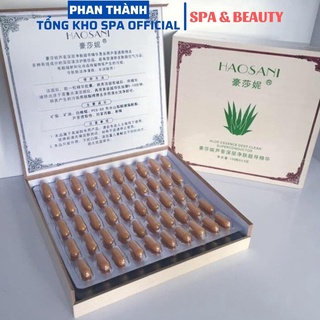 VIÊN HÚT CHÌ THẢI ĐỘC LÀM ĐẸP DA MẶT HAOSANI