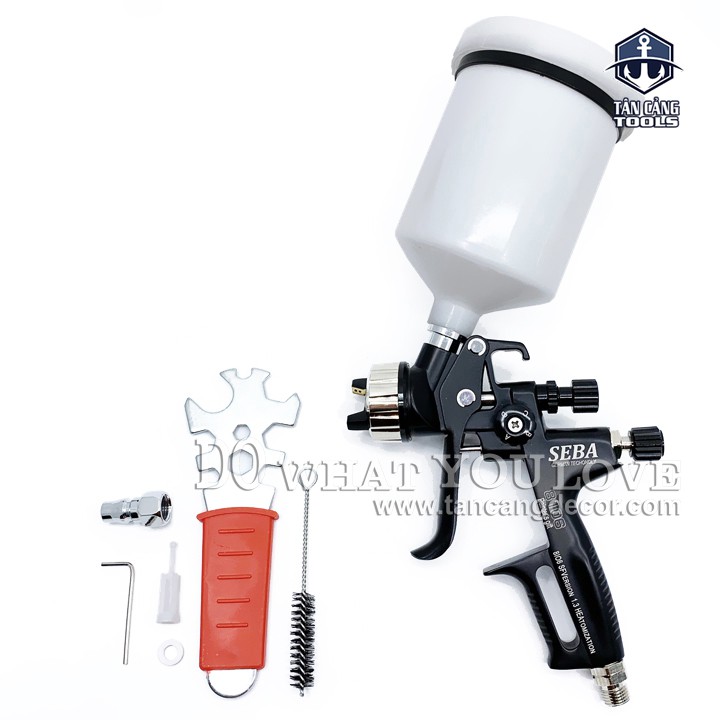 Súng Phun Sơn Seba 8106 1.3 mm - HVLP 600 cc
