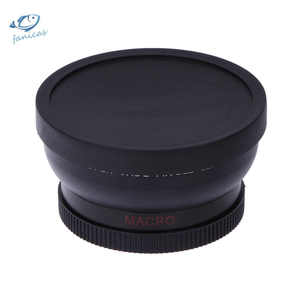 Ống Kính Siêu Rộng 0.45x 52mm Cho Nikon 18-55mm 55-200mm