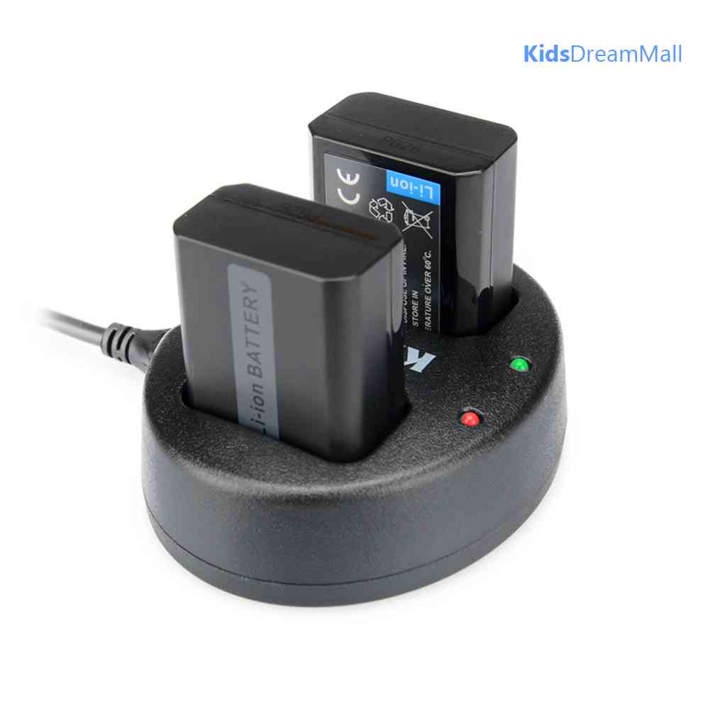 Bộ Sạc Pin Micro USB Kép KingMa NP-FW50 Cho Sony A7 A7R2 A7M2