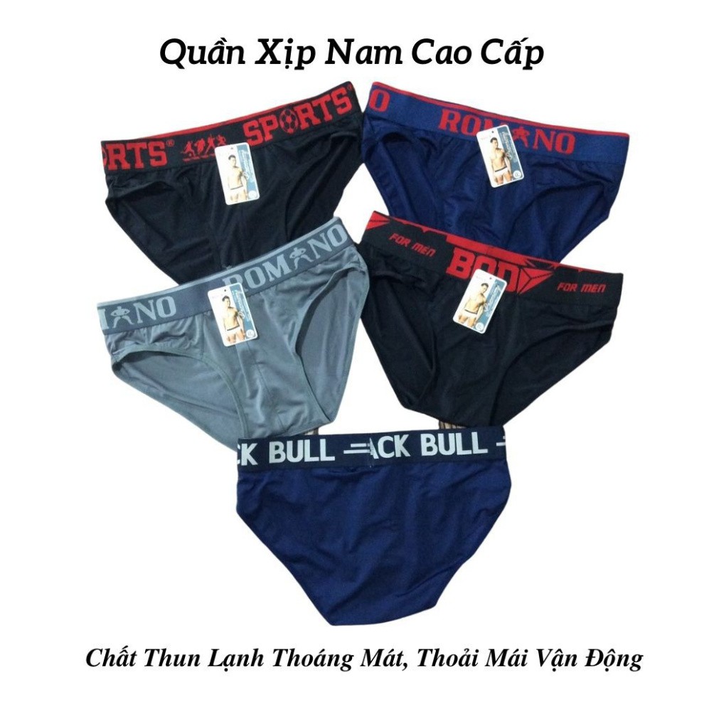 Quần Xịp Nam Cao Cấp ❤️FREESHIP❤️ Quần Lót Nam Chất Thun Lạnh Thoáng Mát Co Giãn 4 Chiều, Thoải Mái Vận Động, Màu Sắc Na