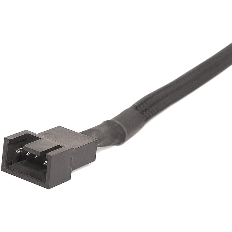 Dây Cáp Nối Dài Quạt Tản Nhiệt Máy Tính 11.8 Inch 3 Pin &amp; 4 Pin Bền Bỉ