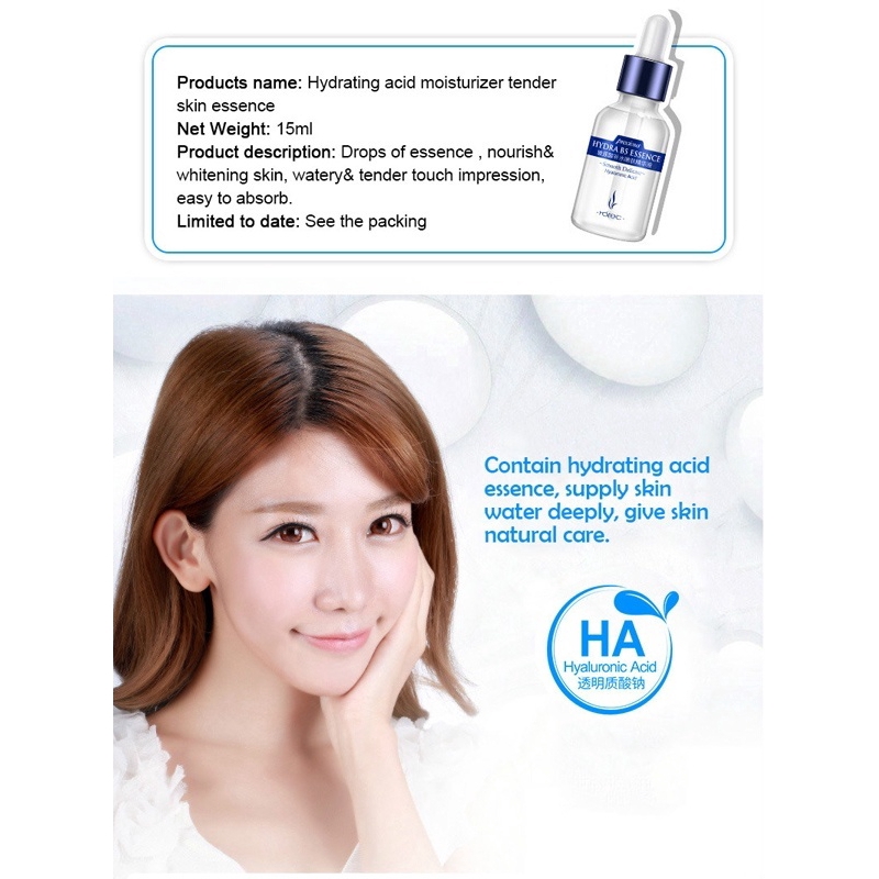 Tinh chất Axit Hyaluronic chăm sóc sâu cho da ngừa lão hóa làm căng da xóa nếp nhăn se khít lỗ chân lông