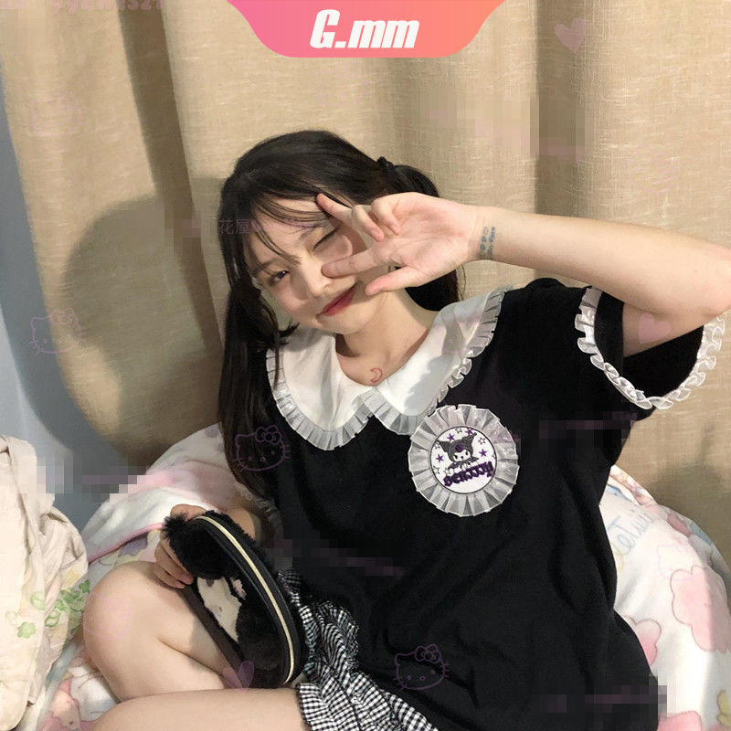 GM Áo Thun Ngắn Tay Form Rộng Phong Cách Hàn Quốc Dành Cho Nữ | BigBuy360 - bigbuy360.vn