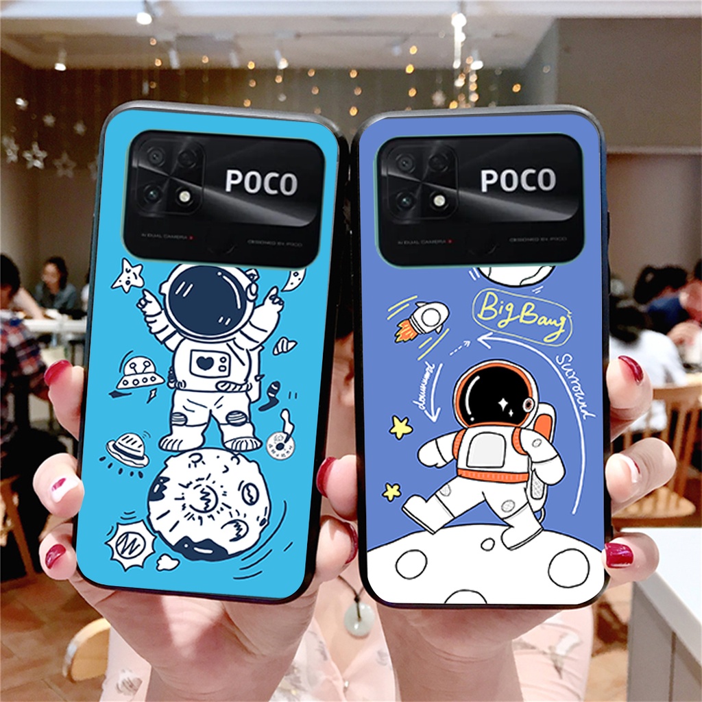 Ốp lưng Xiaomi Poco C40 mẫu bền rẻ đẹp mới nhất / ốp vũ trụ poco c40