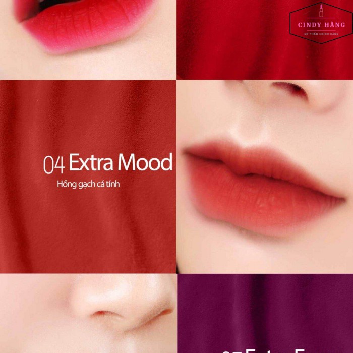 Son Kem Lì BBIA Last Velvet Lip Tint 02 - Màu Đỏ Cam