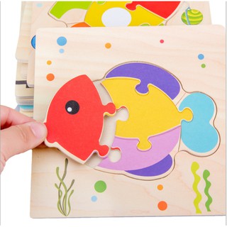 Tranh ghép gỗ 3D cho bé
