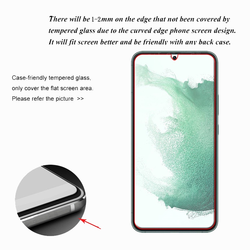 Kính Cường Lực 4 Trong 1 Bảo Vệ Camera Cho Samsung Galaxy S21 S22 FE Plus S21FE S21Plus S22Plus