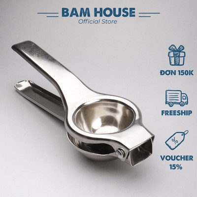 Dụng cụ vắt chanh, tắc inox Bam House kích thước lớn cao cấp VC02