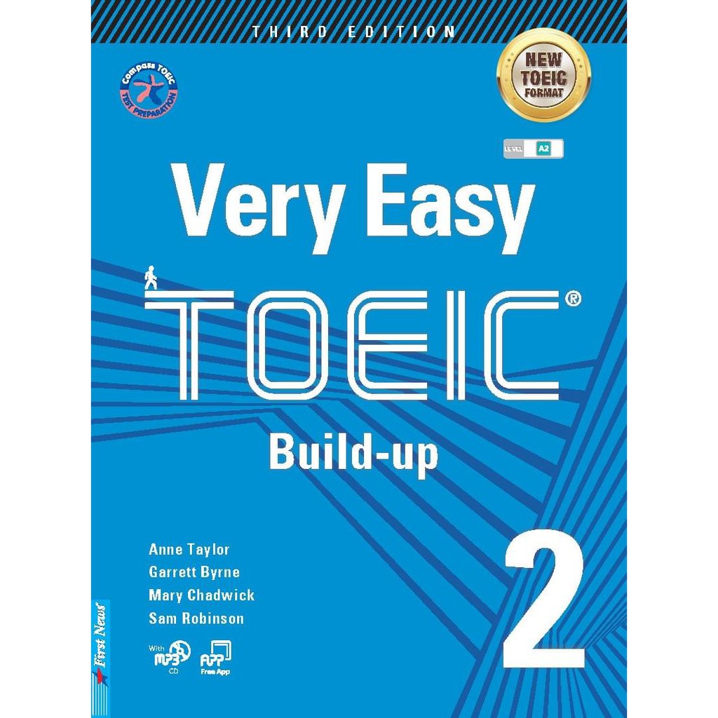 Sách - Combo Very Easy Toeic 1 Introduction + Very Easy Toeic 2 Build Up - FirstNews (Combo lẻ tuỳ chọn)