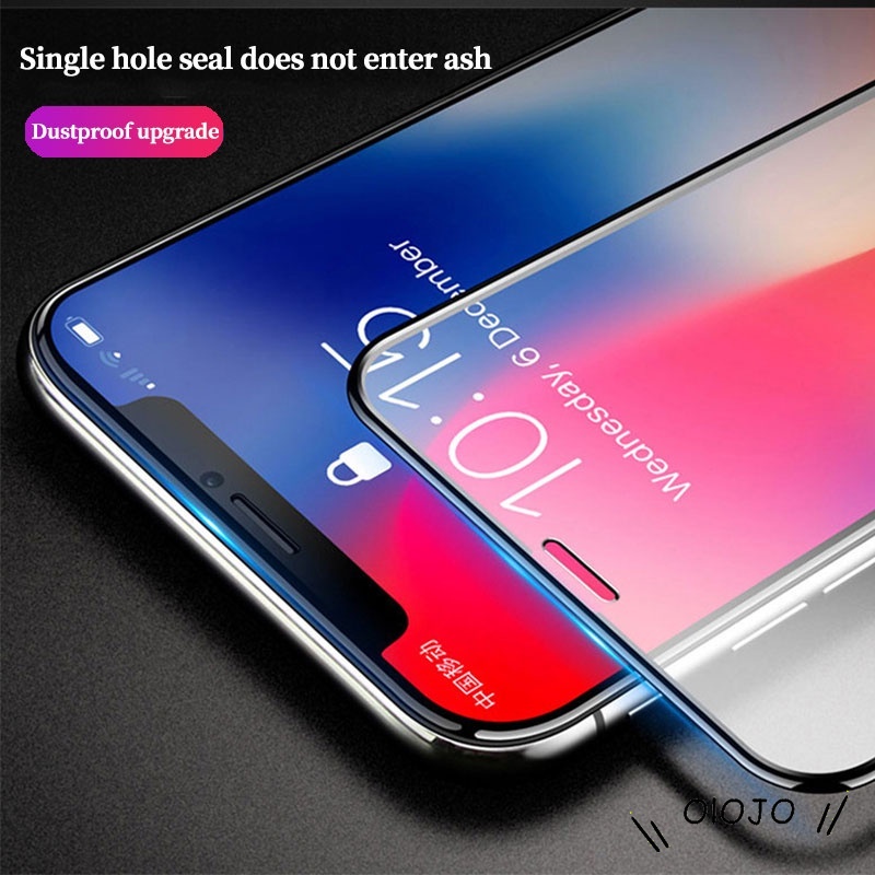 Kính Cường Lực 10d Bảo Vệ Toàn Màn Hình Cho Iphone Olo