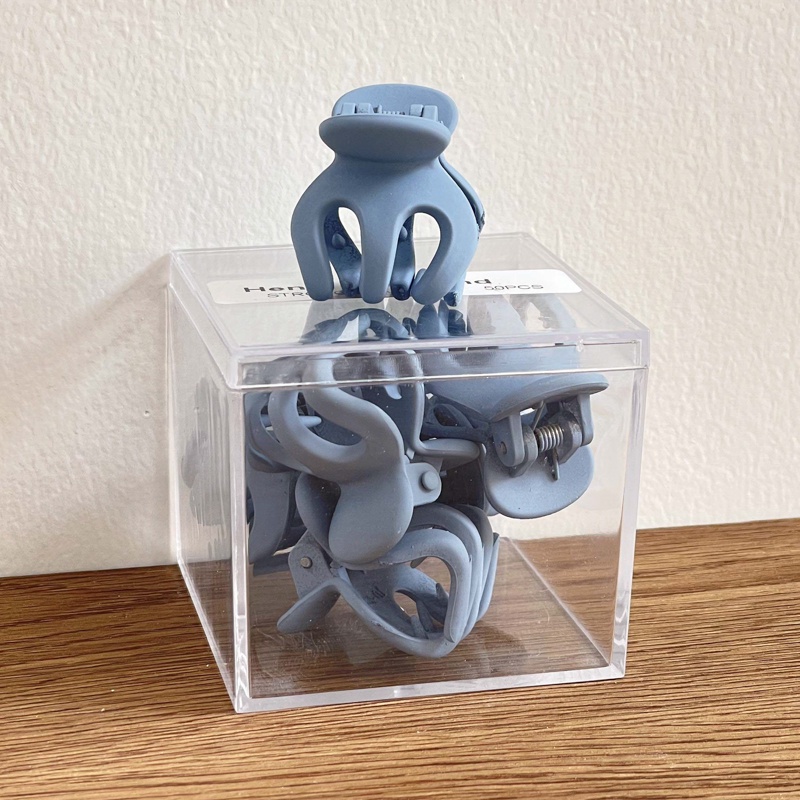 Set 6 Kẹp Tóc Nhỏ Nhắn Xinh Xắn Phong Cách Hàn Quốc Cho Nữ