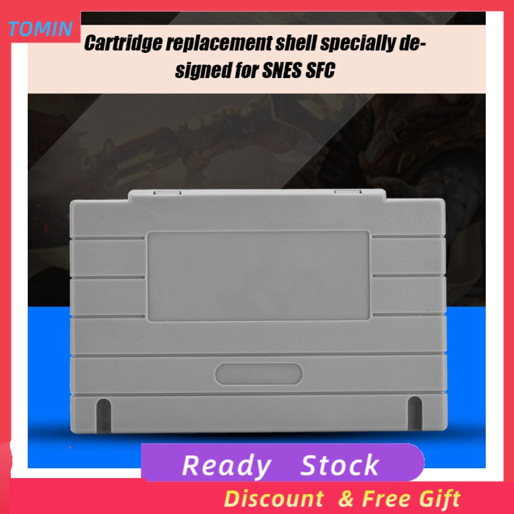 5PCS Game Card Cartridge US Version Replacement Shell for SNES SFC