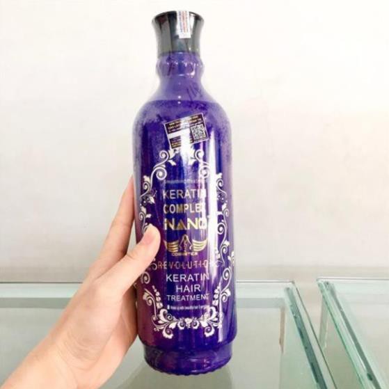 [Chính hãng] [Siêu rẻ] Keratin Nano Complex phục hồi kẹp thẳng chính hãng mẫu mới nhất 2020 1000ml