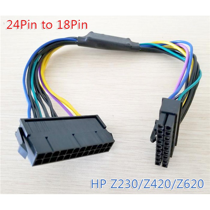 Dây cáp chuyển nguồn ATX 24Pin to 18Pin cho HP Z230 Z420 Z620