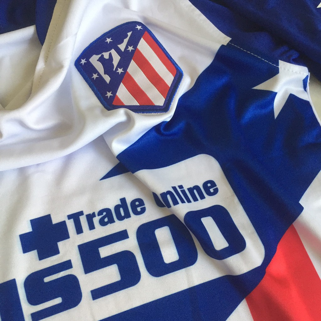 Bộ quần áo bóng đá Atletico trắng training cực đẹp 2021