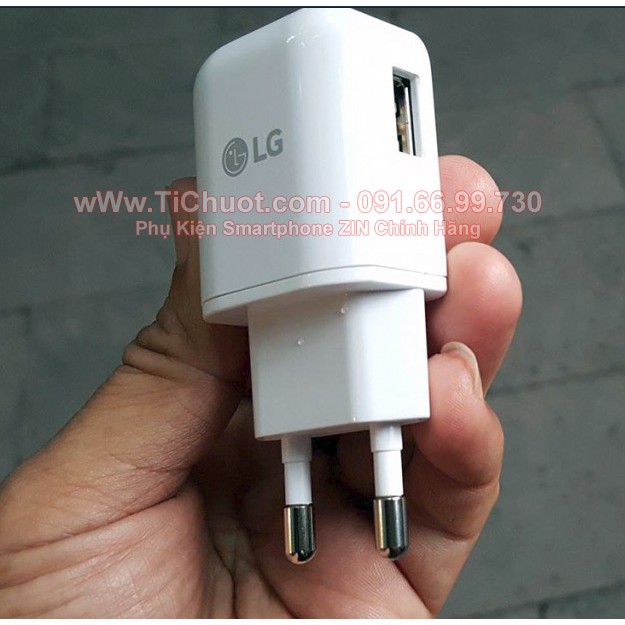 [ZIN MÁY] Củ Sạc nhanh LG Fast Charge 9V-1.8A G5/G6/V10/V20 Chính Hãng