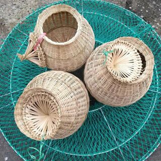 Giỏ cua giỏ cá trang trí