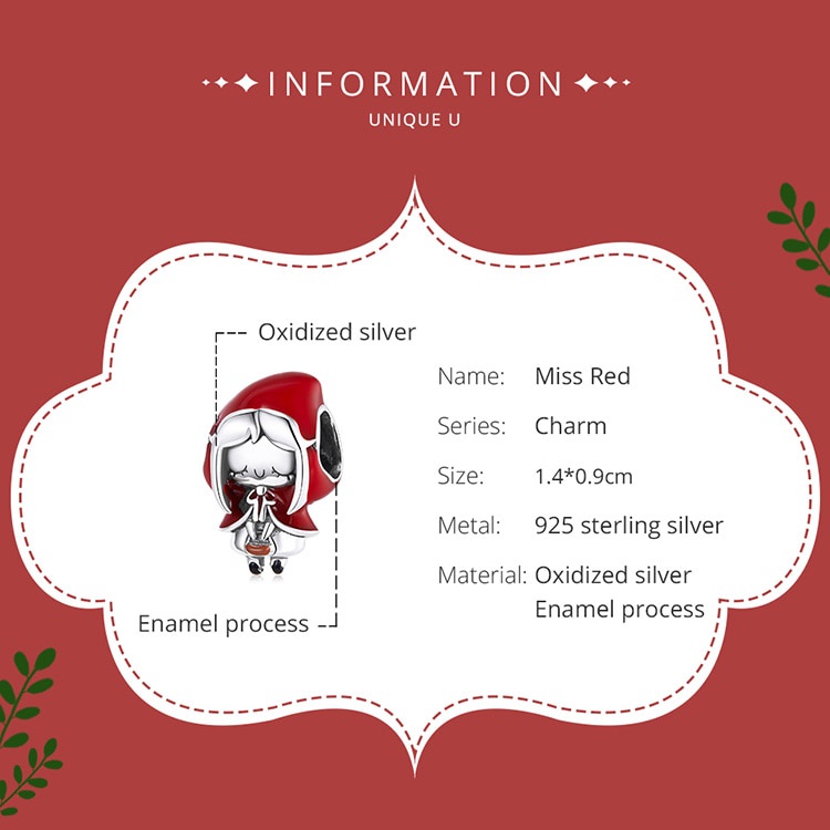 Phụ Kiện Hạt Trang Sức Bamoer Dùng Làm Vòng Đeo Tay / Dây Chuyền Diy Thời Trang bạc 925 Dòng Cổ Tích