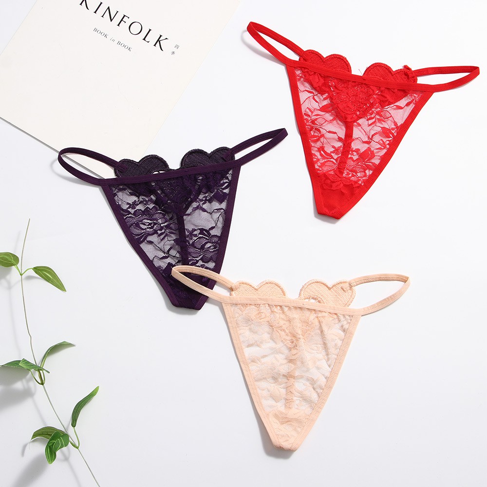 Quần Lót Ren Lọt Khe Phong Cách Quyến Rũ Cho Nữ