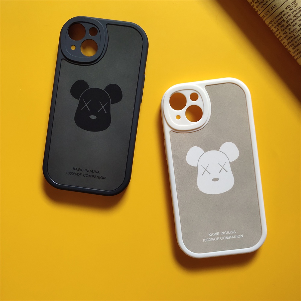 Ốp Điện Thoại Mềm Hình Gấu Kaws Cho iPhone 13 / 12 / 11 Promax 6 / 7 / 8 Plus / X / XR / Xs Max