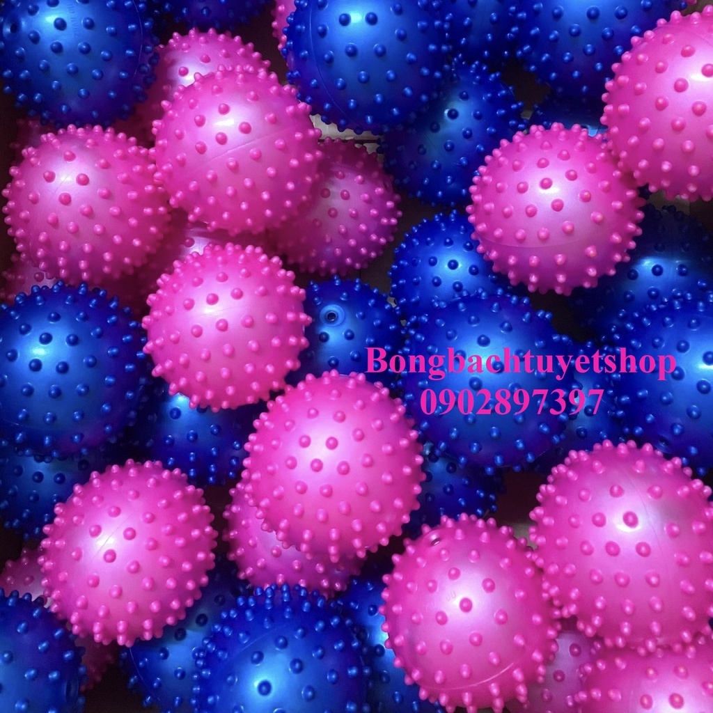 BÓNG NHỰA CÓ GAI giúp tập cơ tay, vai sau chấn thương, phục hồi chức năng sau tai biến