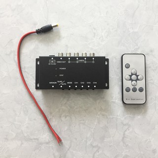 Thiết bị ghép tín hiệu 4 camera vào 1 màn hình