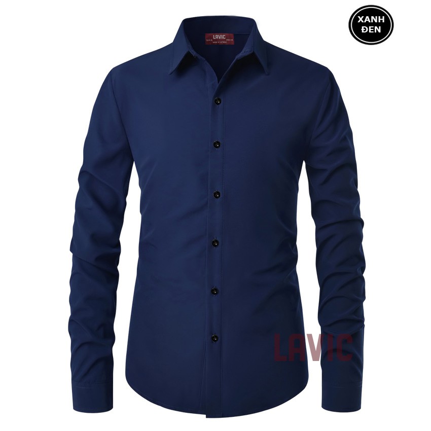 [Mã LT50 giảm 50k đơn 250k] BIG SIZE Áo sơ mi nam chất vải lụa thoáng mát LV523 | BigBuy360 - bigbuy360.vn