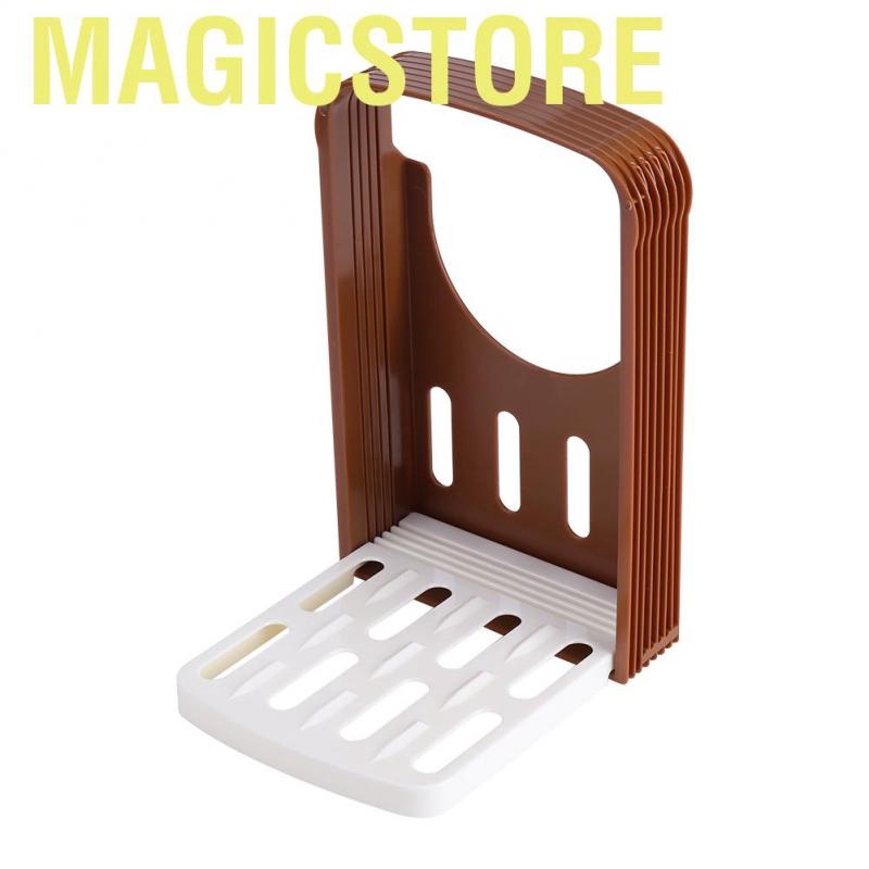 Magicstore Bread/Toast Slicer/Cutter Mold Kitchen Sandwich Slicing Guide Foldable Tools with 4 Thickness