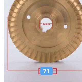 Cánh nước máy bơm 750 W chân không bằng đồng thau TRỤC 12 MM và 10mm cho bơm pana và bơm halin