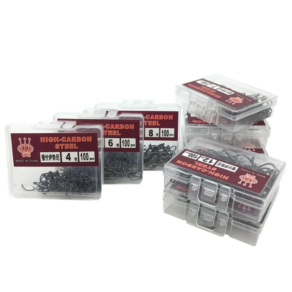 Móc Câu Cá Bằng Thép Carbon Cao Cấp