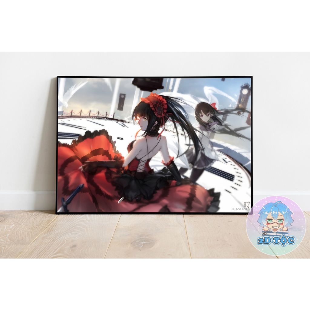 TRANH POSTER A3 TOKISAKI KURUMI (10) ANIME MANGA DATE A LIVE CHẤT LIỆU GIẤY CAO CẤP - 2D TỘC SHOP