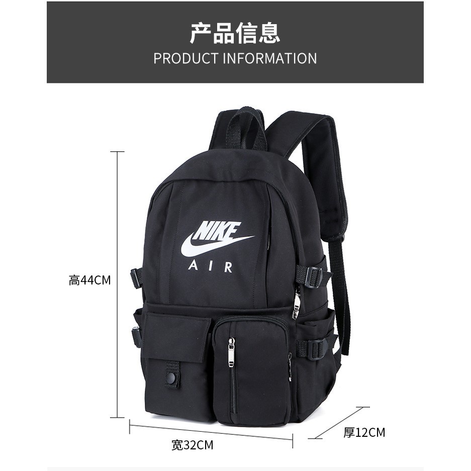 Nike Ba Lô Thể Thao Du Lịch Đựng Laptop Thời Trang Chất Lượng Cao Kkz637