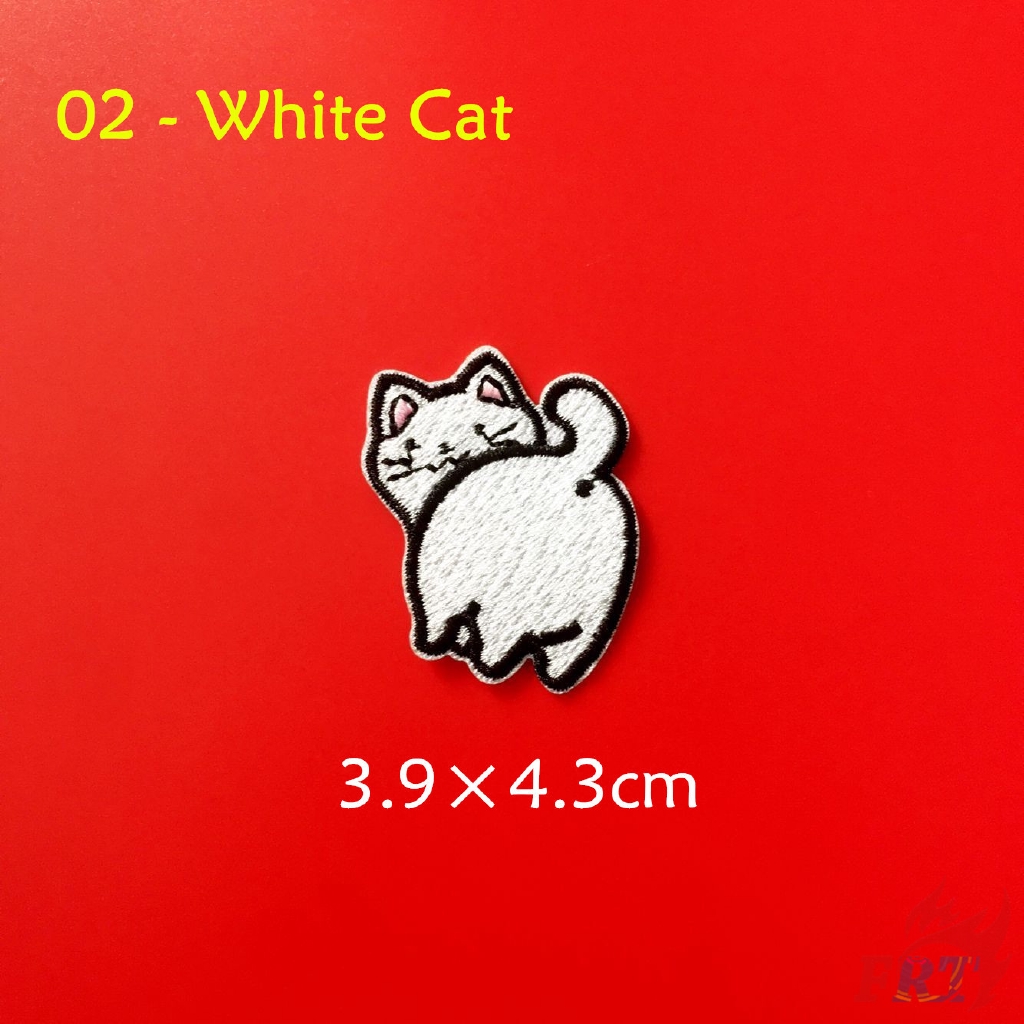 Miếng ủi thêu quần áo hình mông thú cưng dễ thương DIY