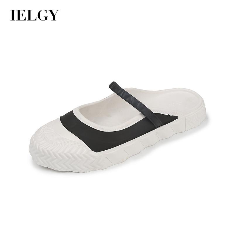 Giày sandal IELGY đế bệt nâng chiều cao thời trang Hàn Quốc dành cho nữ