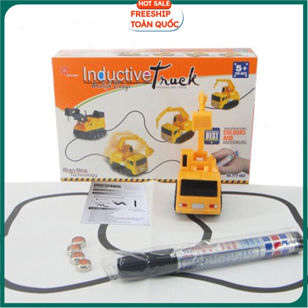 Xe Cần Cẩu Cảm Ứng Màu Mực US04822